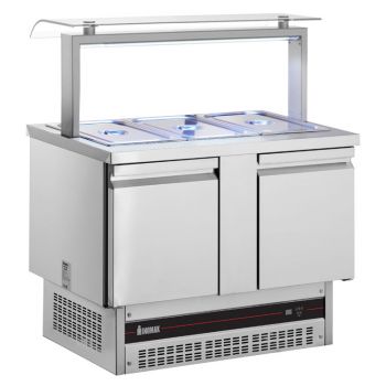 Inomak saladiere Compactline 3x 1/1 GN BVVP7300