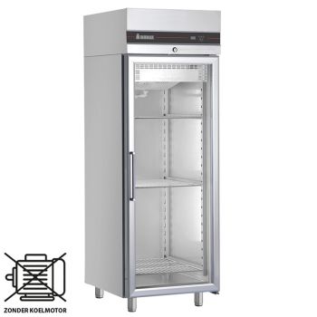 Inomak koelkast 2/1 GN Remote met 1 glasdeur CAS172/GL/RU