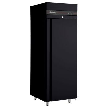 Inomak koelkast 2/1 GN met 1 rvs deur CAPB172 zwart