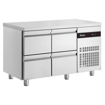 Inomak koelwerkbank 1/1 GN met 4 lades PNRP22