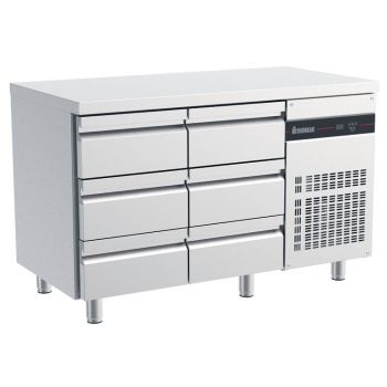 Inomak koelwerkbank 1/1 GN met 6 lades PNRP33