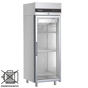 Inomak vrieskast 2/1 GN met glazen deur CBS172/GL/RU