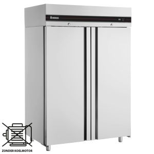 Inomak vrieskast Slimline Remote met 2 rvs deuren CFS2144/SL/RU