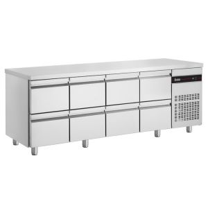 Inomak koelwerkbank 1/1 GN met 8 lades PNRP2222