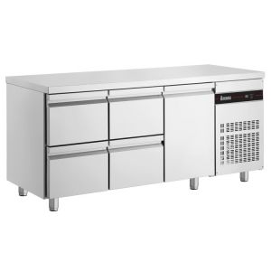 Inomak koelwerkbank 1/1 GN met 4 lades en 1 deur PNRP229
