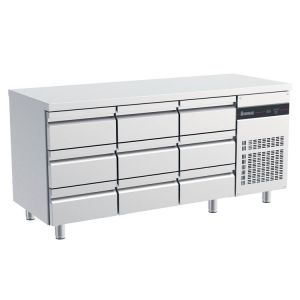 Inomak koelwerkbank 1/1 GN met 9 lades PNRP333