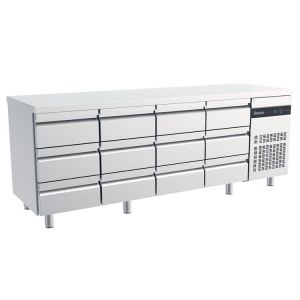 Inomak koelwerkbank 1/1 GN met 12 lades PNRP3333