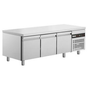 Inomak koelwerkbank 1/1 GN Snackline met 3 deuren PWDP777