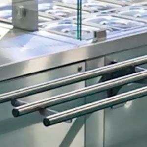 Dienblad geleider 134cm RAS134